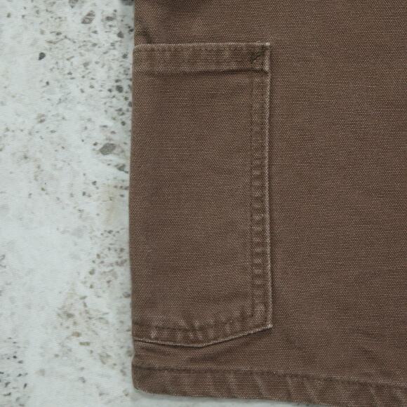 Vintage Carhartt B25 CHT Chestnut Brown Carpenter Shorts 32x8.25 - Picture 5 of 14